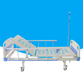 Υψηλής επίδοσης χειρωνακτικό νοσοκομειακού κρεβατιού πρακτικό πλαίσιο κρεβατιών χάλυβα ντυμένο σκόνη
