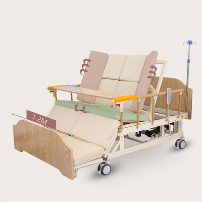 Το πολυσύνθετο ευφυές κρεβάτι ασθενών νοσοκομείου που διευρύνεται με αναποδογυρίζει τα πλευρικά κιγκλιδώματα