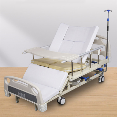 Εγχώριας παράλυσης νοσοκομείων χειρωνακτικό διευθετήσιμο νοσοκομειακό κρεβάτι ανελκυστήρων κρεβατιών γυρίζοντας
