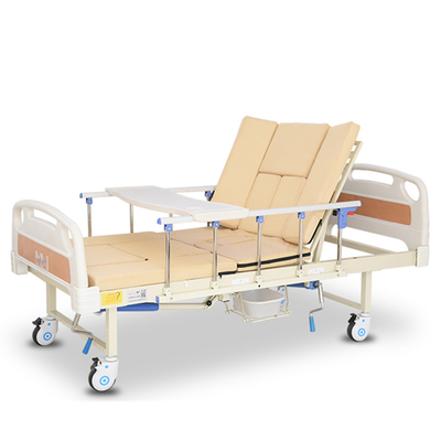 Περιποίησης διευθετήσιμα χειρωνακτικά κρεβάτια ύφους νοσοκομείων αύξησης νοσοκομειακού κρεβατιού πίσω