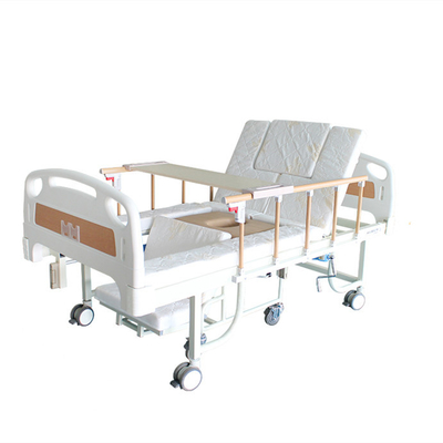 Πολυσύνθετο χειρωνακτικό κρεβάτι αναπηρικών καρεκλών κρεβατιών περιποίησης για το διευθετήσιμο υπομονετικό νοσοκομειακό κρεβάτι ασθενών νοσοκομείου