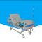 500 - φορητό νοσοκομειακό κρεβάτι 780mm, πτυσσόμενο χειρωνακτικό διευθετήσιμο κρεβάτι με IV στάση