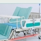 Διευθετήσιμα κρεβάτια νοσοκομείων περιποίησης μετάλλων προστατευτικών κιγκλιδωμάτων ABS με 4 κάστορες